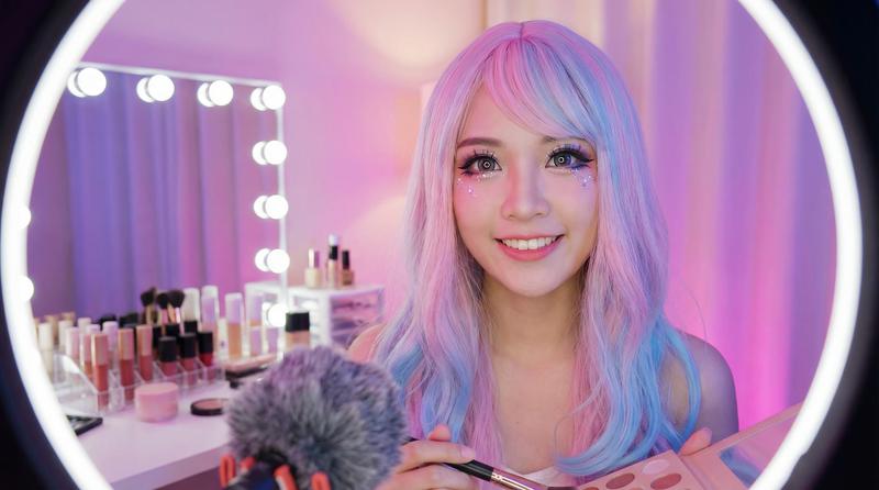 国产主播美妆视频教程